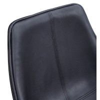 Olaan chair upholstered in imitation leather