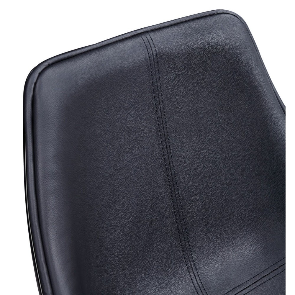 Olaan chair upholstered in imitation leather