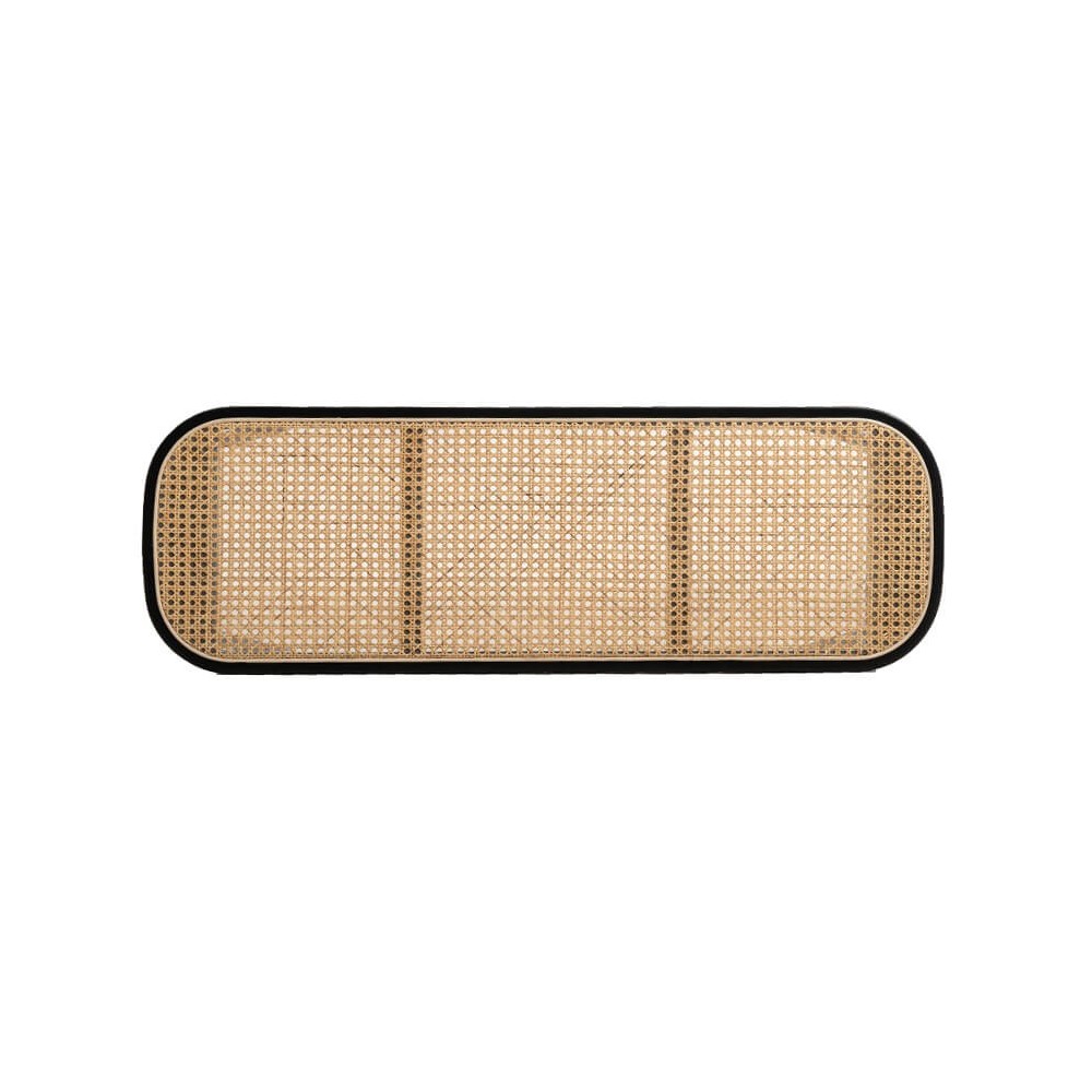 Vintage Oldhouse Bench in Natural Rattan