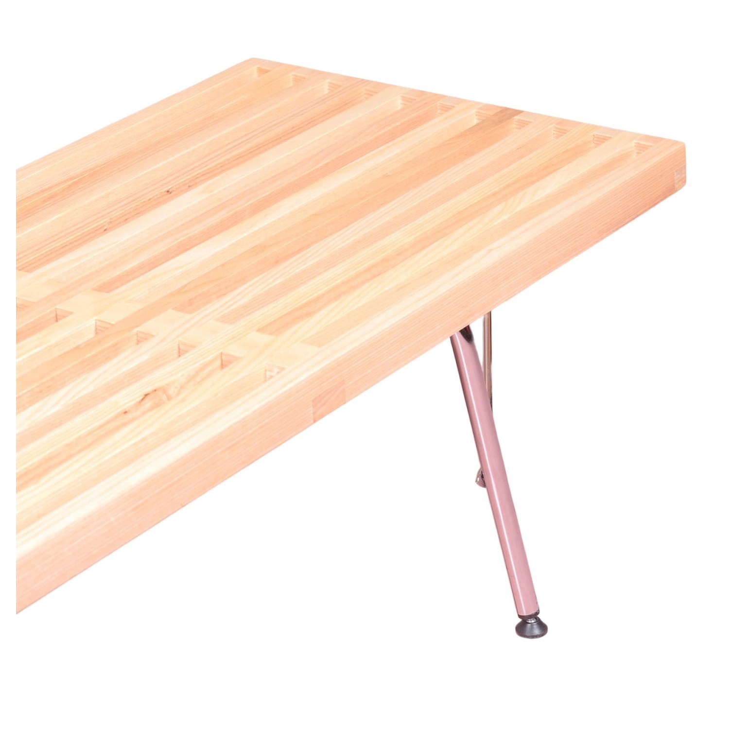Banc vintage Nelhouse en frêne naturel