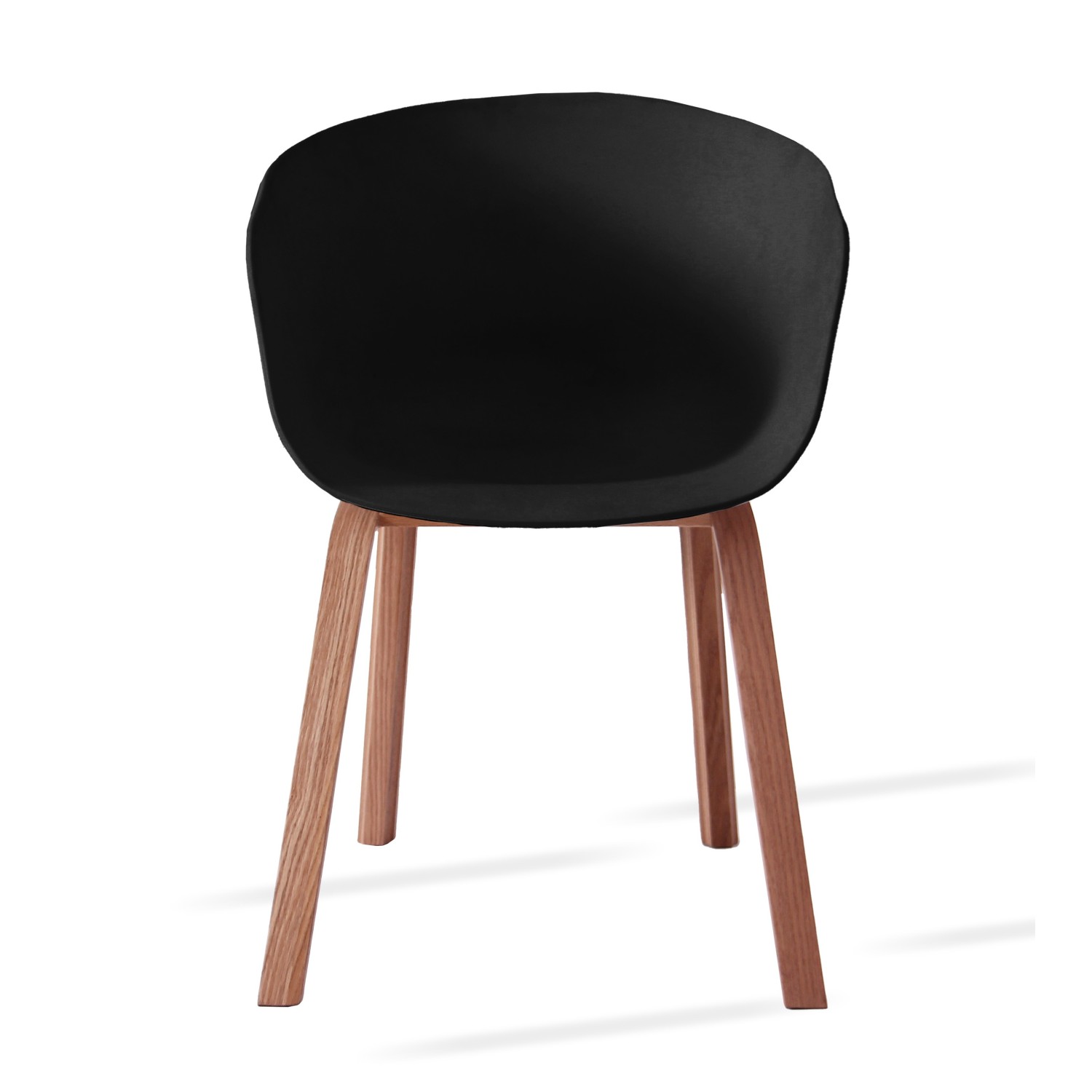 Chaise nordique Daxer en bois de hêtre de style nordique