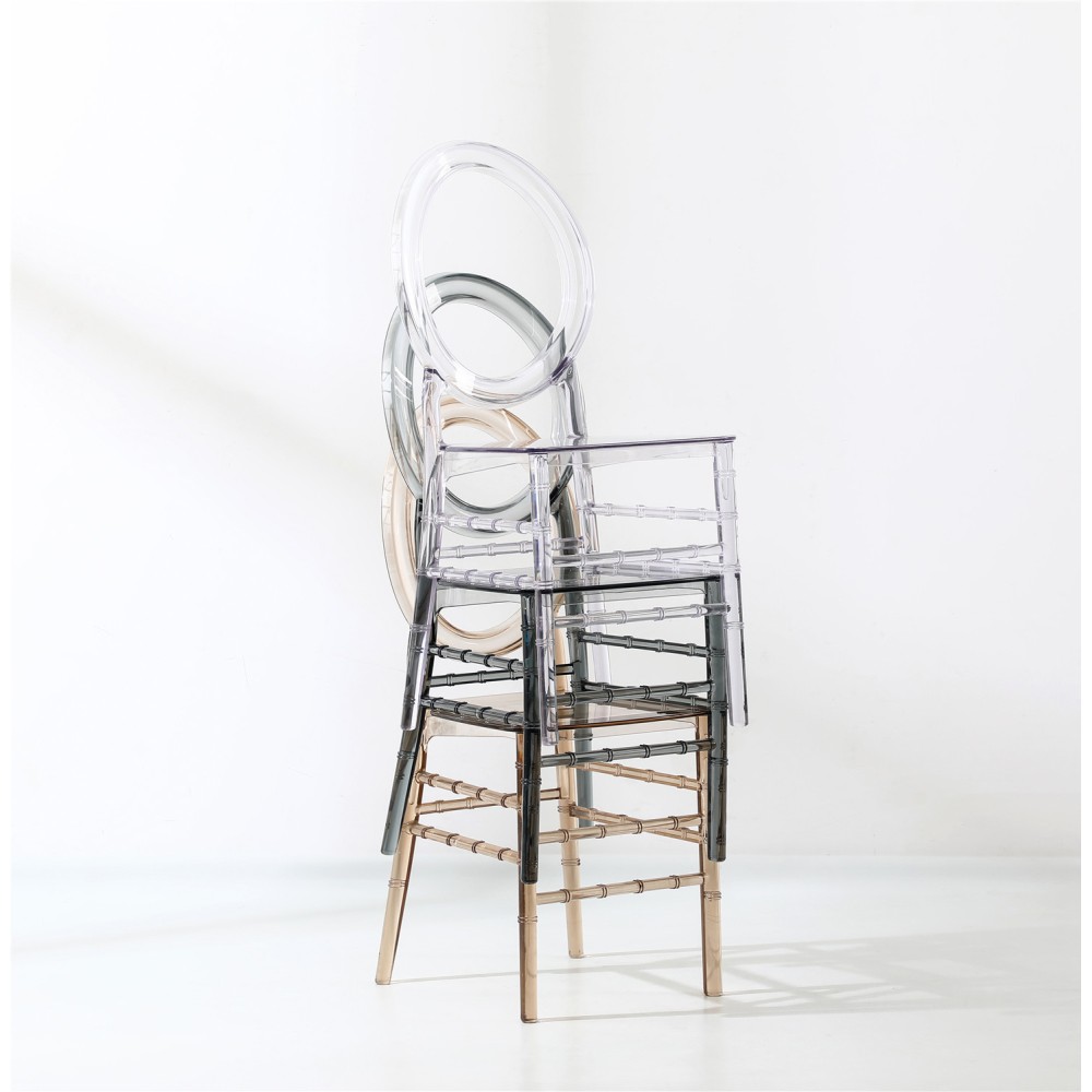 Silla Isabelle Ghost en policarbonato transparente