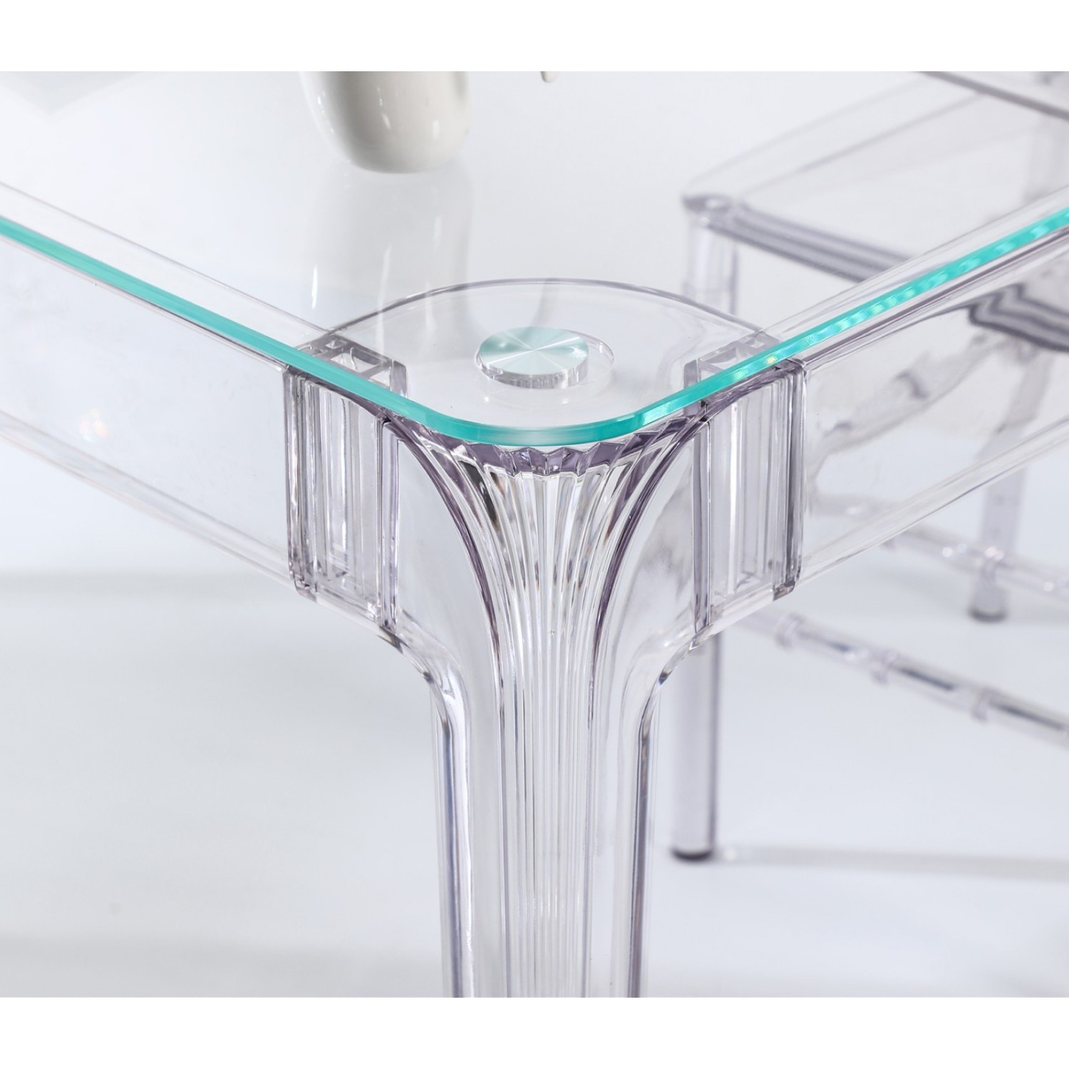 Pack Tavolo Ghost 120cm E 4 Sedie Felipe Ghost