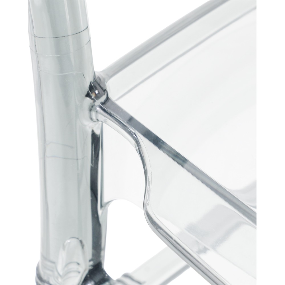 Pack Mesa Ghost 120cm Y 4 Sillas Felipe Ghost