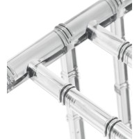 Pack Mesa Ghost 120cm Y 4 Sillas Felipe Ghost