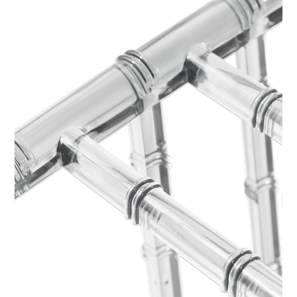 Pack Mesa Ghost 120cm Y 4 Sillas Felipe Ghost