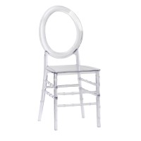 Zapakuj stół Ghost 120 cm i 4 krzesła Felipe Ghost