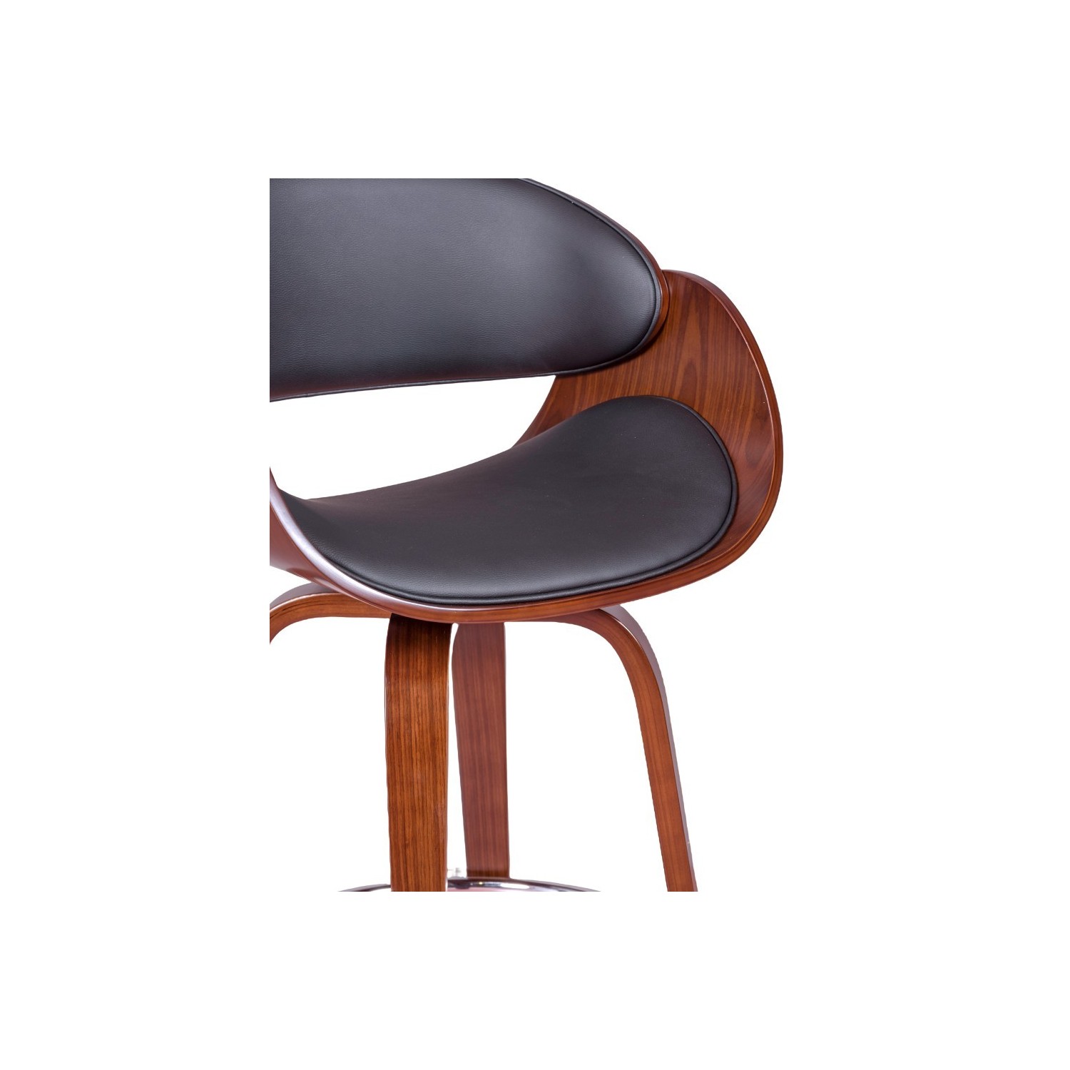 Hocker Burrow mit Kunstlederkissen
