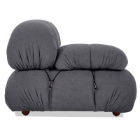 Zweiteiliges modulares Sofa Laurel mit Armlehnen