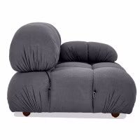 Laurel 2-piece modular sofa with armrests