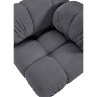 Canapé modulable 2 pièces Laurel avec accoudoirs
