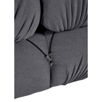 Laurel 2-osainen modulaarinen sohva käsinojilla