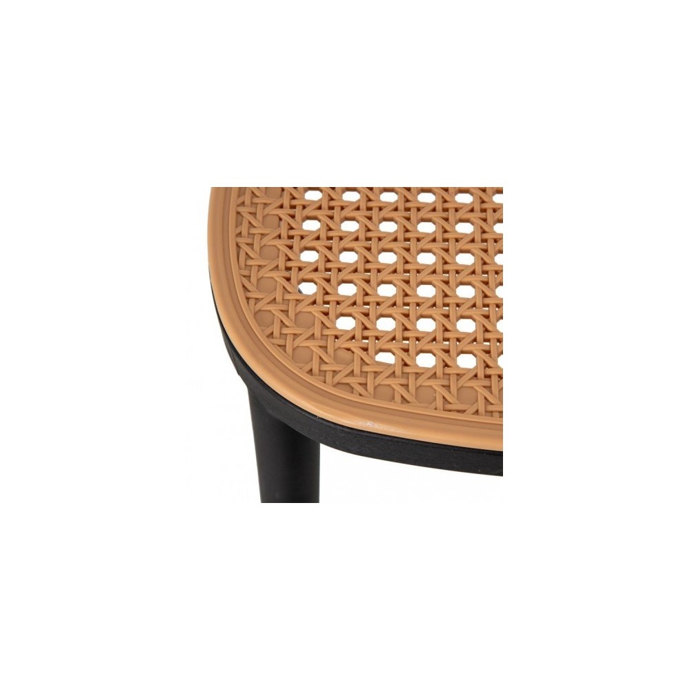 Pack 4 cadeiras Moulin em vime sintético