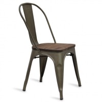 Pack 4 chaises Moulin en rotin synthétique