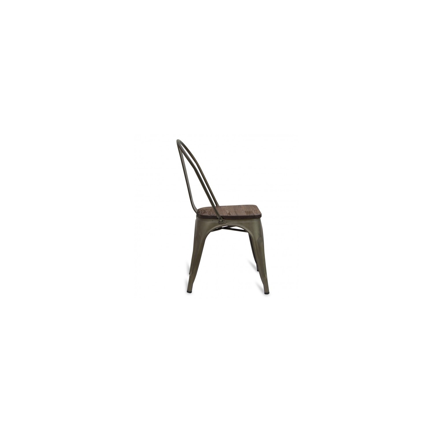 Pack 4 chaises Moulin en rotin synthétique