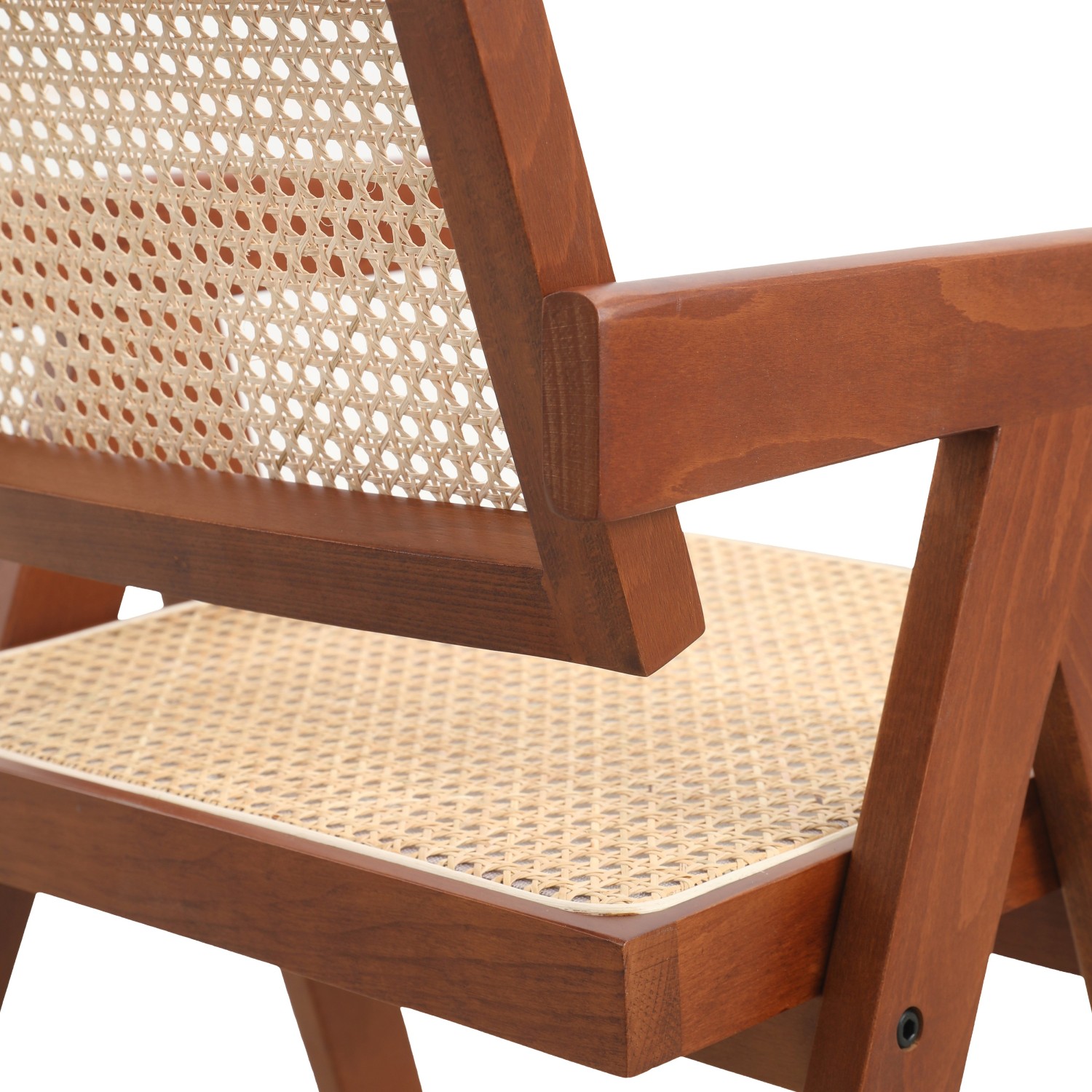 Replica Chandigarh stol med armar av designern Pierre Jeanneret 
