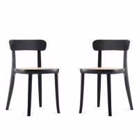 PACK 2 SILLA TOURS DE MADERA DE FRESNO