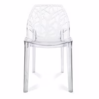 PACK 4 SILLAS VEGTAL TRANSPARENTES