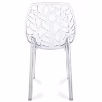 PACK 4 SILLAS VEGTAL TRANSPARENTES