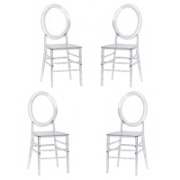 PACK 4 ISABELLE GHOST CHAIRS