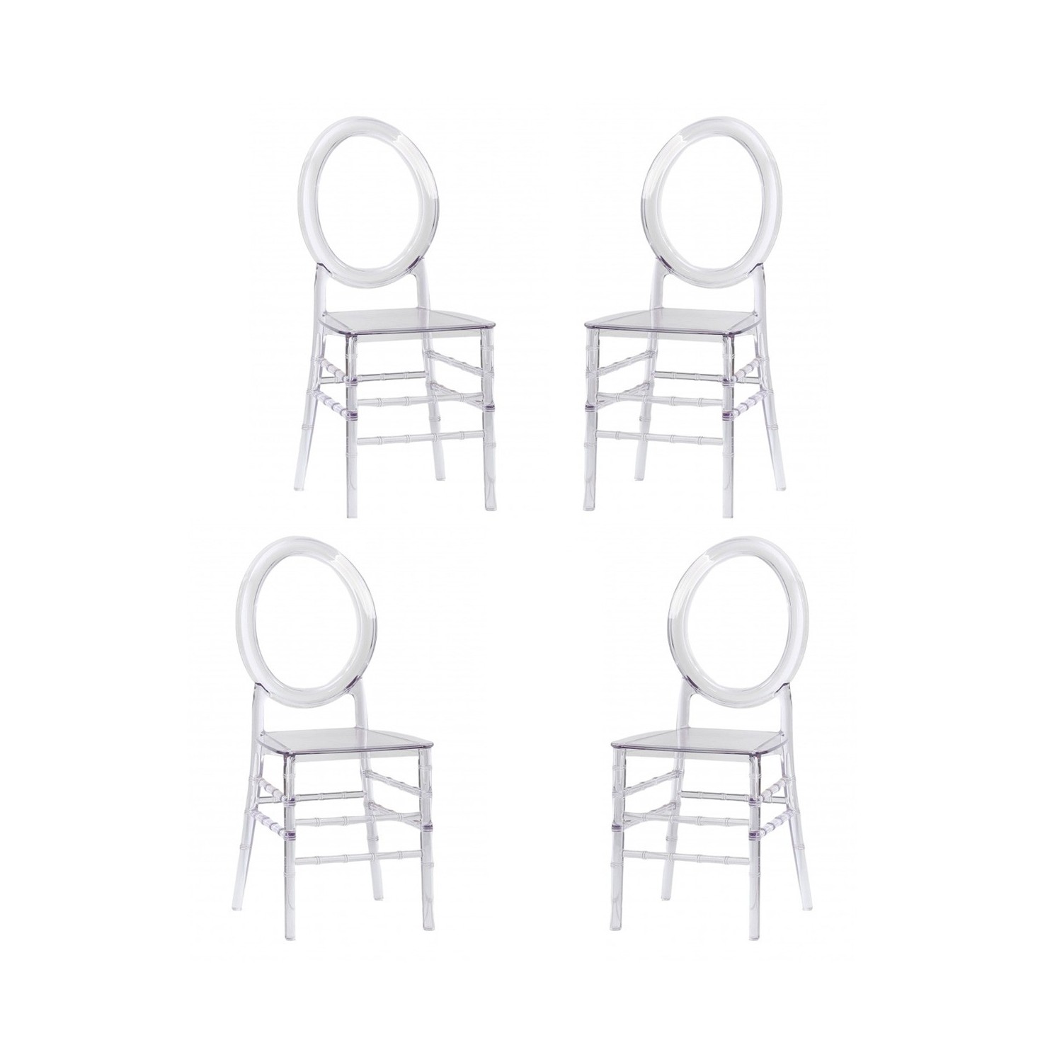 PACK 4 CHAISES ISABELLE FANTÔME