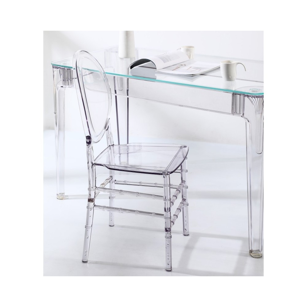 PACK 4 ISABELLE GHOST CHAIRS