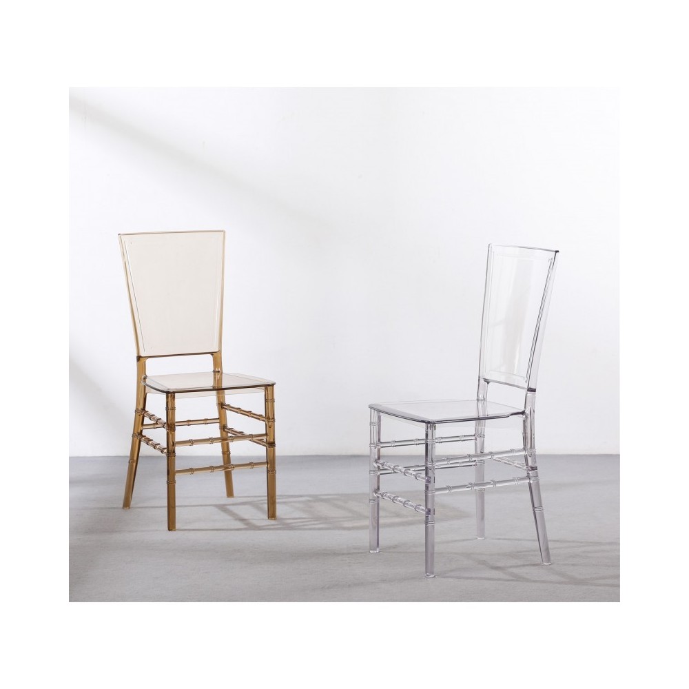 PACK 4 FELIPE GHOST CHAIRS