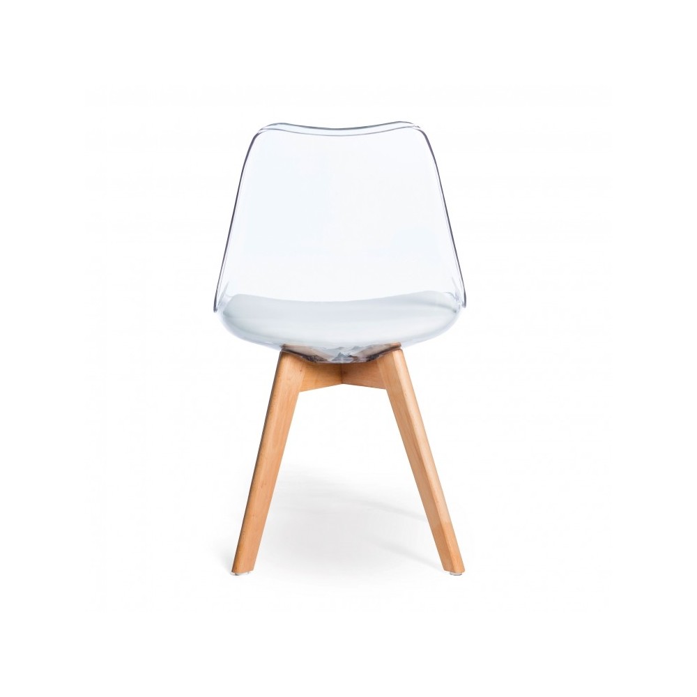 PACK 4 TRANSPARENT VERONA CHAIRS