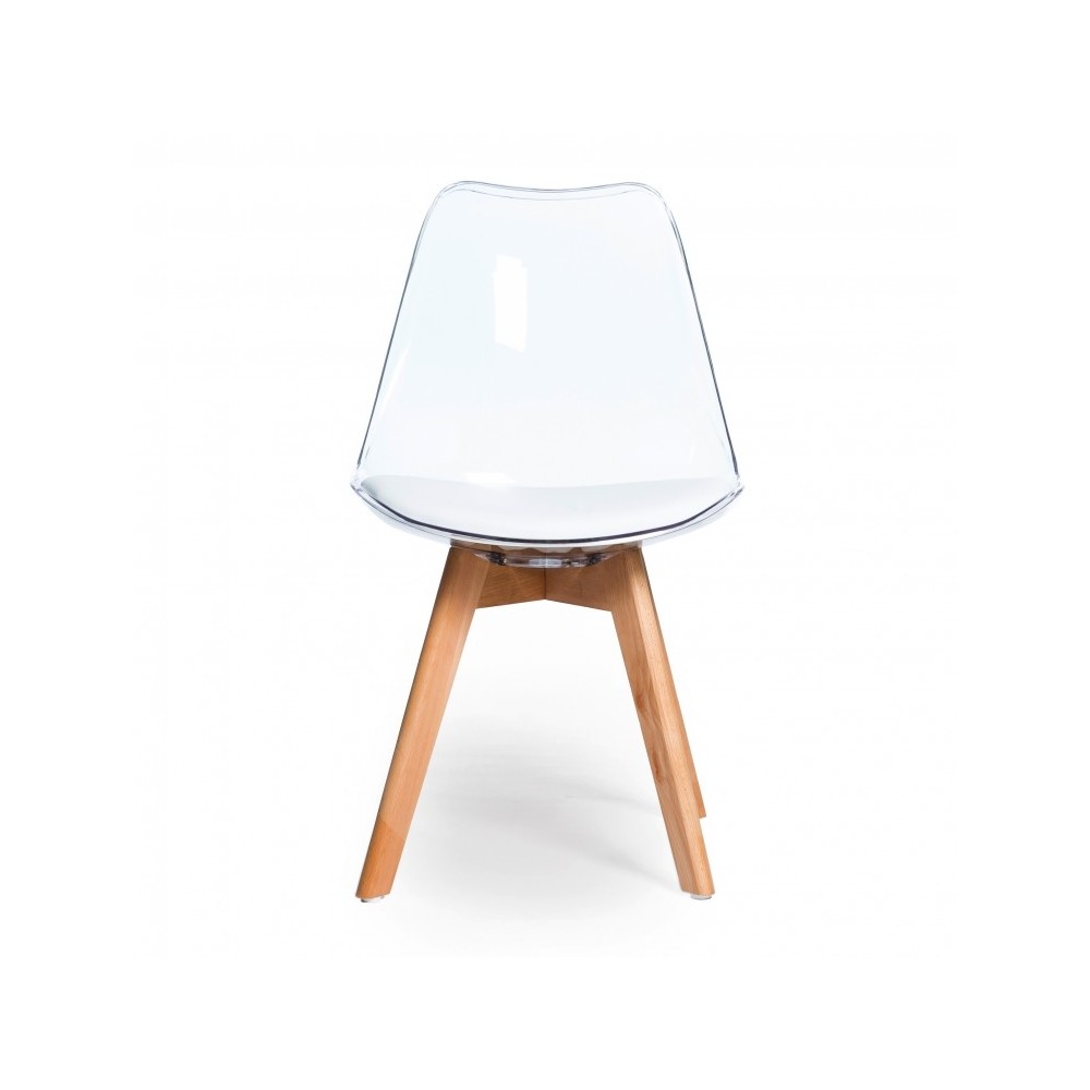 PACK 4 TRANSPARENT VERONA CHAIRS