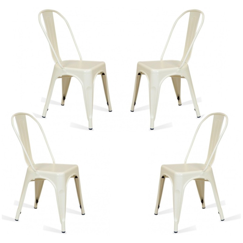PACK 4 SEDIE BISTRO OPACHE