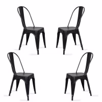 PACK 4 CADEIRAS BISTRO MATE