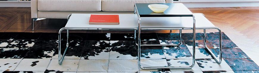 Industrial coffee table